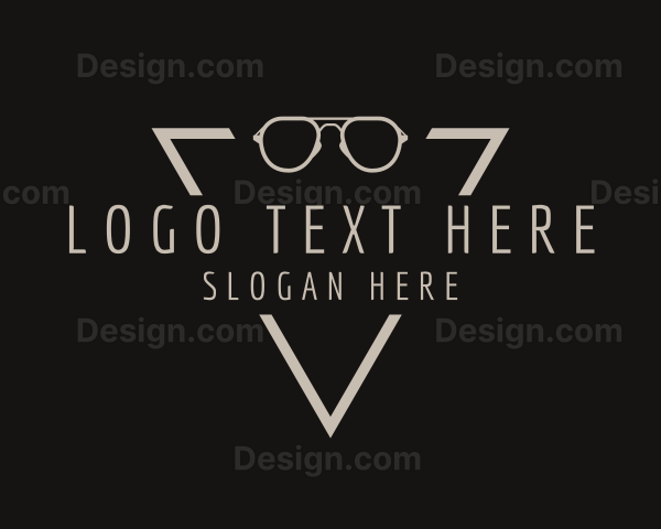 Simple Eyewear Triangle Logo