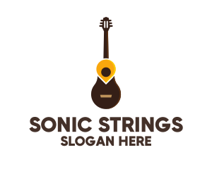 Guitar Location Pin logo