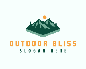 Mountain Peak Trekking  logo design