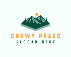 Mountain Peak Trekking  logo design