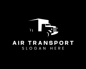 Truck Transport Shipping logo design