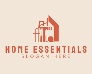 Home Building Tools logo design