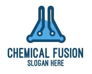 Flask Circuit Laboratory logo design