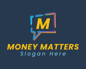 Speech Bubble Messaging logo