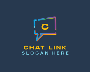 Speech Bubble Messaging logo