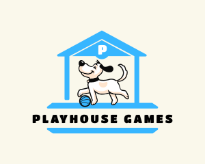 Pet Dog Playhouse logo design