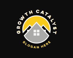 Residential Roof Property  Logo