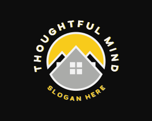 Residential Roof Property  Logo