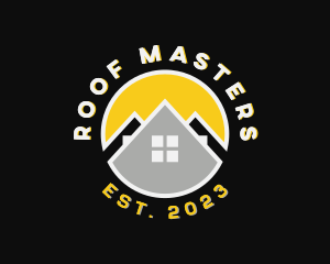 Residential Roof Property  logo design