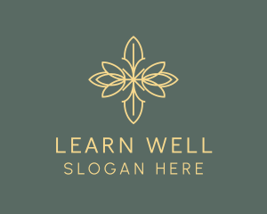 Tulip Flower Wellness logo design