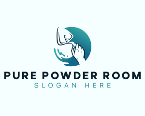 Trowel Builder Plastering Logo