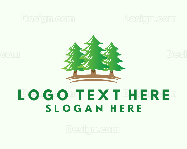 Pine Tree Forest Logo