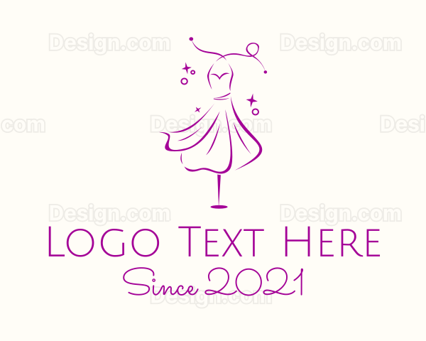 Fashion Dress Mannequin Logo