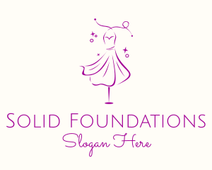 Fashion Dress Mannequin Logo