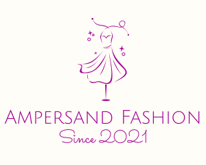 Fashion Dress Mannequin logo design