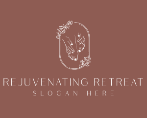 Floral Foot Massage Therapy logo