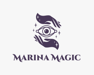 Fortune Teller Eye logo design