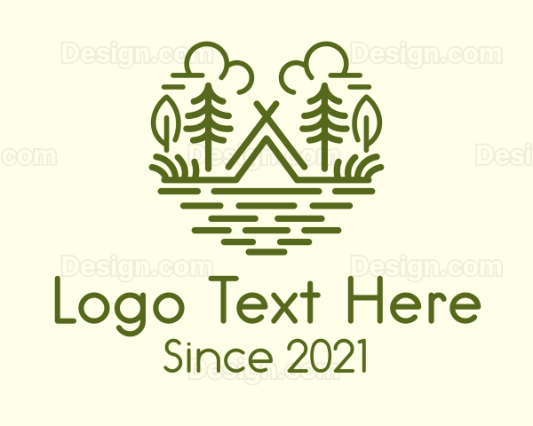 Tepee Forest Campsite Logo