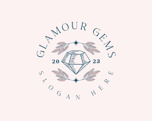 Fashion Jewelry Crystal logo design