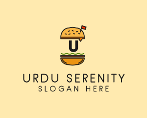 Burger Sandwich Resto logo design