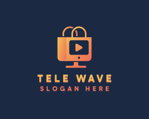 Shopping Vlog Ecommerce logo design