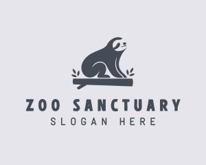 Sloth Animal Zoo logo