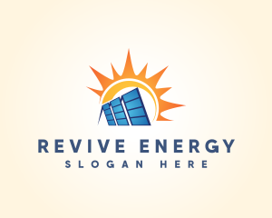 Sun Power Energy  logo design