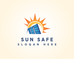 Sun Power Energy  logo design