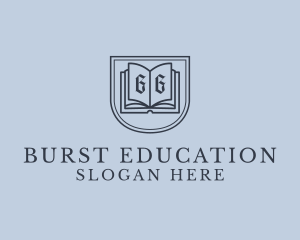 University Education Book logo design