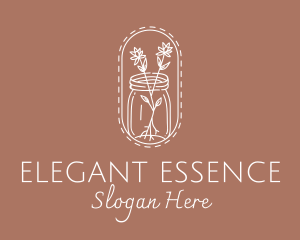 Aesthetic Floral Garden  logo design