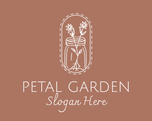 Aesthetic Floral Garden  logo design