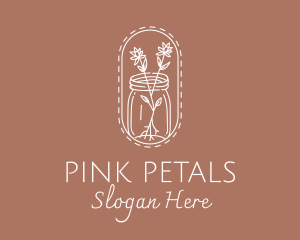 Aesthetic Floral Garden  logo design