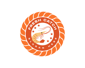 Seafood Cuisine Shrimp logo