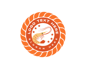 Cuisine - Seafood Cuisine Shrimp logo design