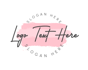 Makeup Boutique Wordmark Logo