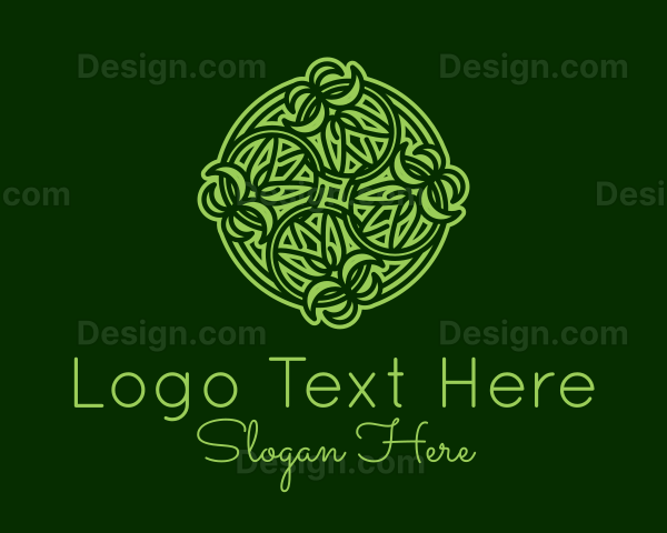 Intricate Nature Ornament Logo