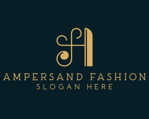 Golden Hotel Boutique logo design