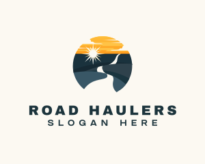 Road Trip Destination logo design