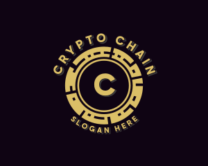 Crypto Currency Coin logo design