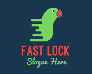 Fast Delivery Parrot logo design