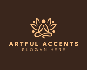 Meditation Floral Clinic logo design