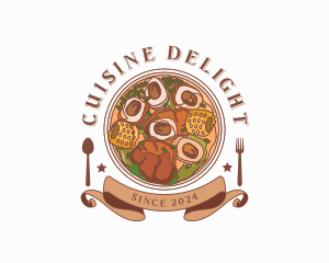 Filipino Beef Soup Restaurant logo design