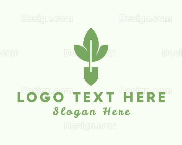 Garden Seedling Trowel Logo