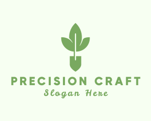 Garden Seedling Trowel logo design