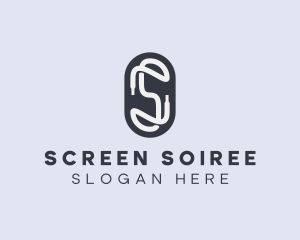 Letter S Shoelace  logo design