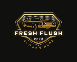 Car Detailing Automotive logo design