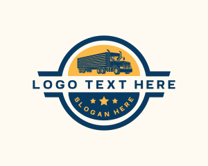 Trucking Cargo Delivery logo