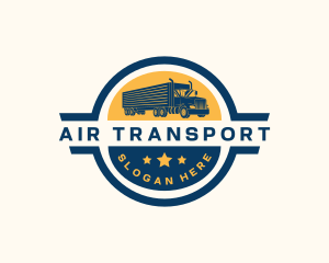 Trucking Cargo Delivery logo design