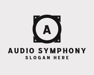 Speaker Audio Sound System logo design