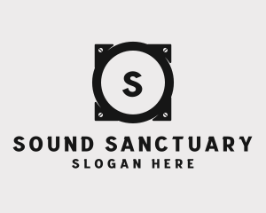 Speaker Audio Sound System logo design